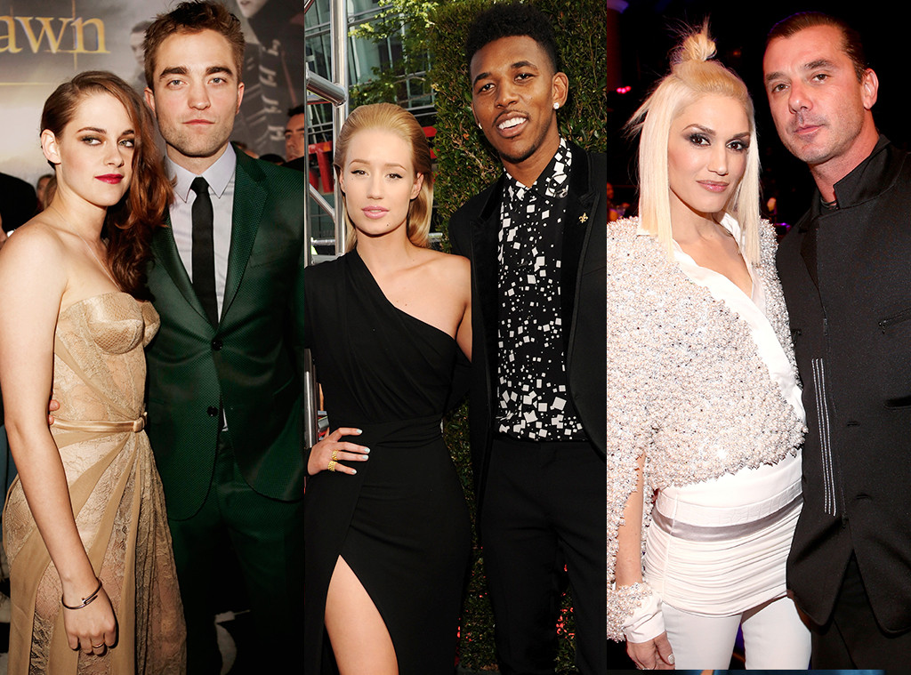 Kristen Stewart, Robert Pattinson, Gwen Stefani, Gavin Rossdale, Iggy Azalea, Nick Young Kristen Stewart, Robert Pattinson, Gwen Stefani, Gavin Rossdale, Iggy Azalea, Nick Young